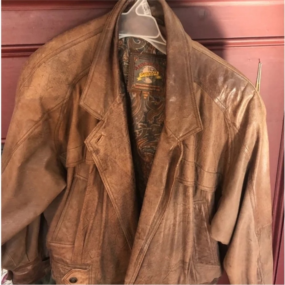 Vintage Leather Jacket 80’s style